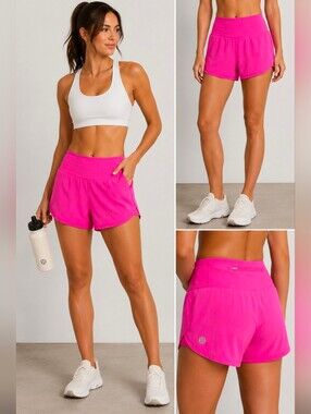 lululemon athletica Women’s Athletic Shorts in Hot Pink